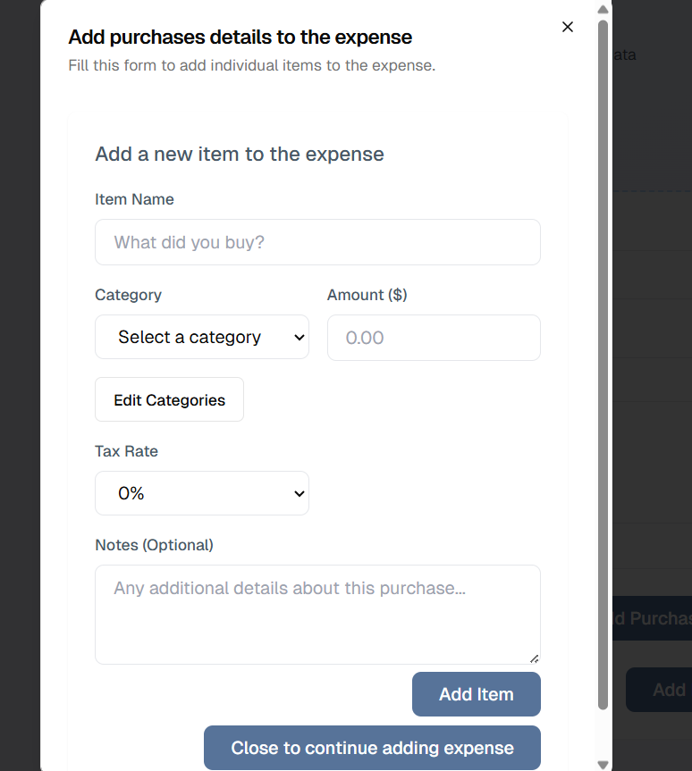 AI-Powered Personal Finance Tracker screenshot 2