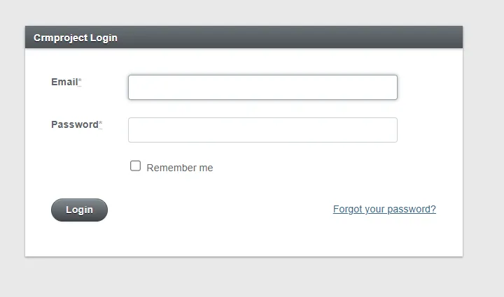 admin login