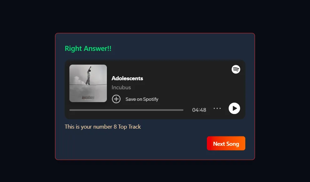 Right answer